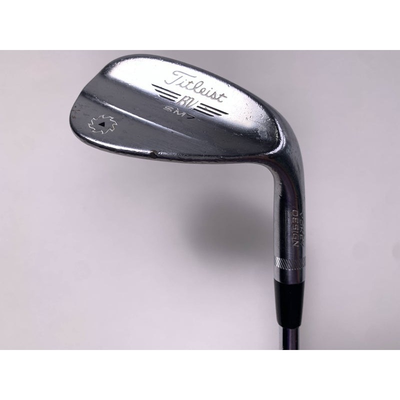Titleist Vokey SM7 Tour Chrome Gap Wedge GW 52* 8 F-Grind Wedge Steel Mens RH