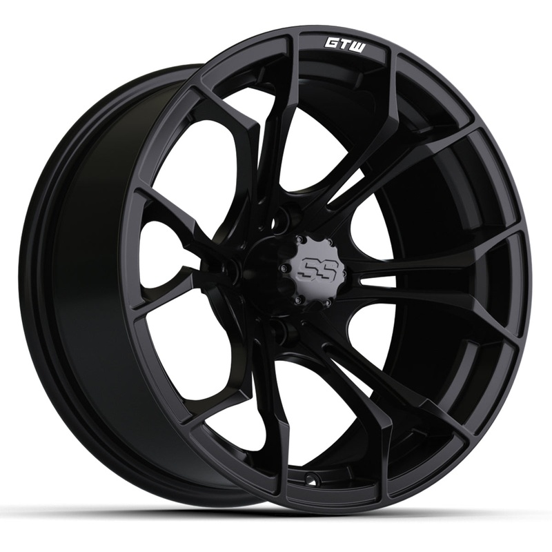 15 GTW Spyder Wheel  Matte Black PN# 19-307