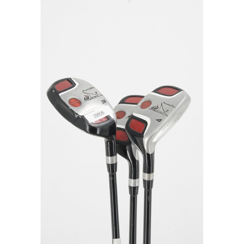 PowerBilt Air Attack 2 3H, 4H, 5H Hybrid Set S Flex
