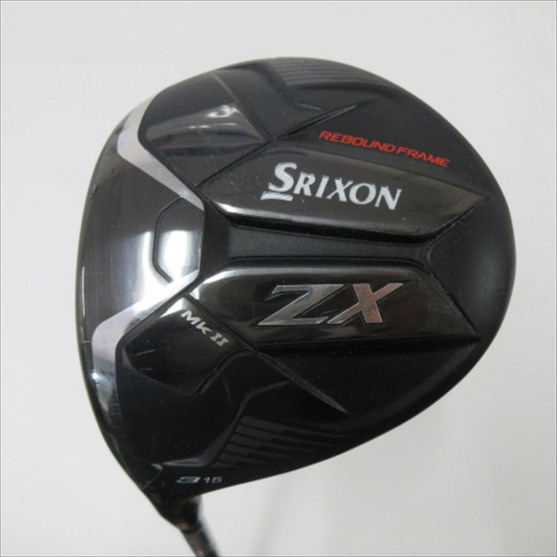 SRIXON Fairway Left-Handed SRIXON ZX Mk 2 3W 15 Stiff Diamana ZX-2 50