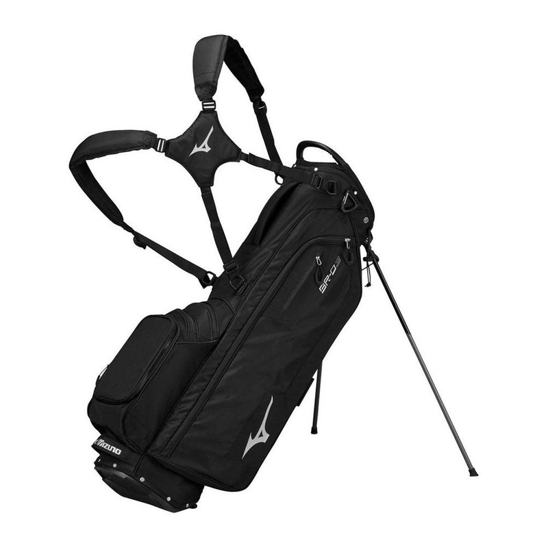 Mizuno BR-D3 Stand Bag|Navy Red|Staff|Black|Dark Olive Black|Navy White|Grey Charcoal
