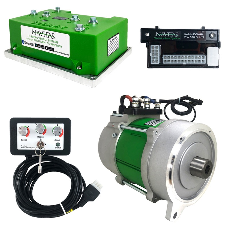 Club Car (1268 Non-ITS) 440A 4KW Navitas DC to AC Conversion Kit with On-the-Fly Programmer PN# 25-087