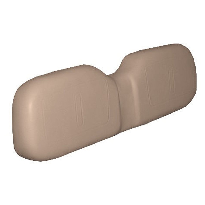 EZGO Medalist/TXT Tan Seat Backrest Cushion Assembly (Fits 1994-2013) PN# 2948