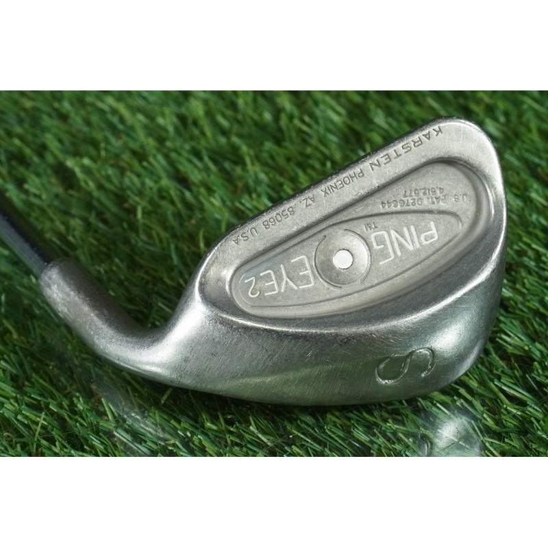 PING EYE 2 SAND WEDGE S KT-M STEEL SHAFT STIFF FLEX WHITE DOT RH