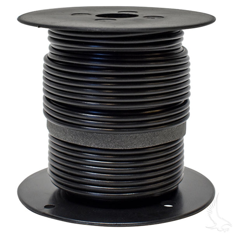 Primary Wire 100′, Black, 16 Gauge PN# ACC-0111