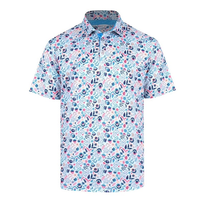 Swannies Clyde Golf Polo|Sky|Small|Medium|Large|X-Large|XX-Large|XXX-Large