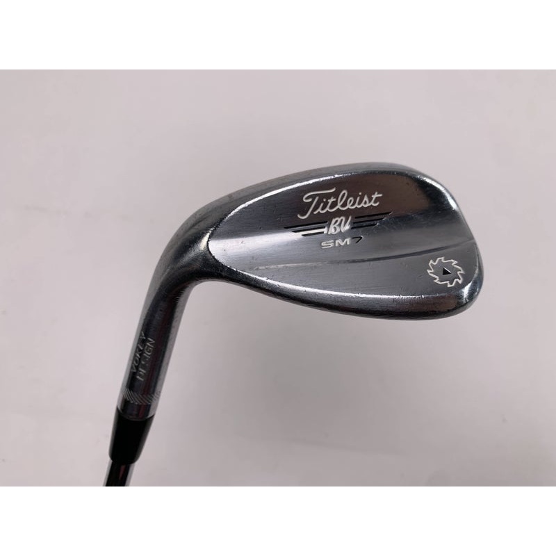 Titleist Vokey SM7 Tour Chrome Lob Wedge LW 60* 14 K-Grind Wedge Steel Mens LH