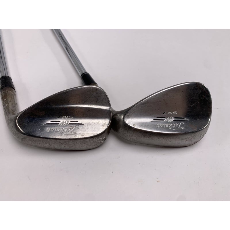 Titleist Vokey SM7 Tour Chrome Wedge Set 50* 8 54* 8 KBS Tour Wedge Mens RH