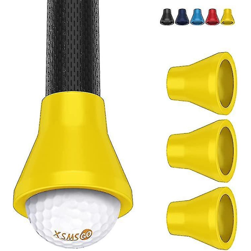 3pcs Golf Ball Retriever Golf Ball Pick-up Suction Cup Golf Ball Grabber Suction Cup For Putters And Golfer