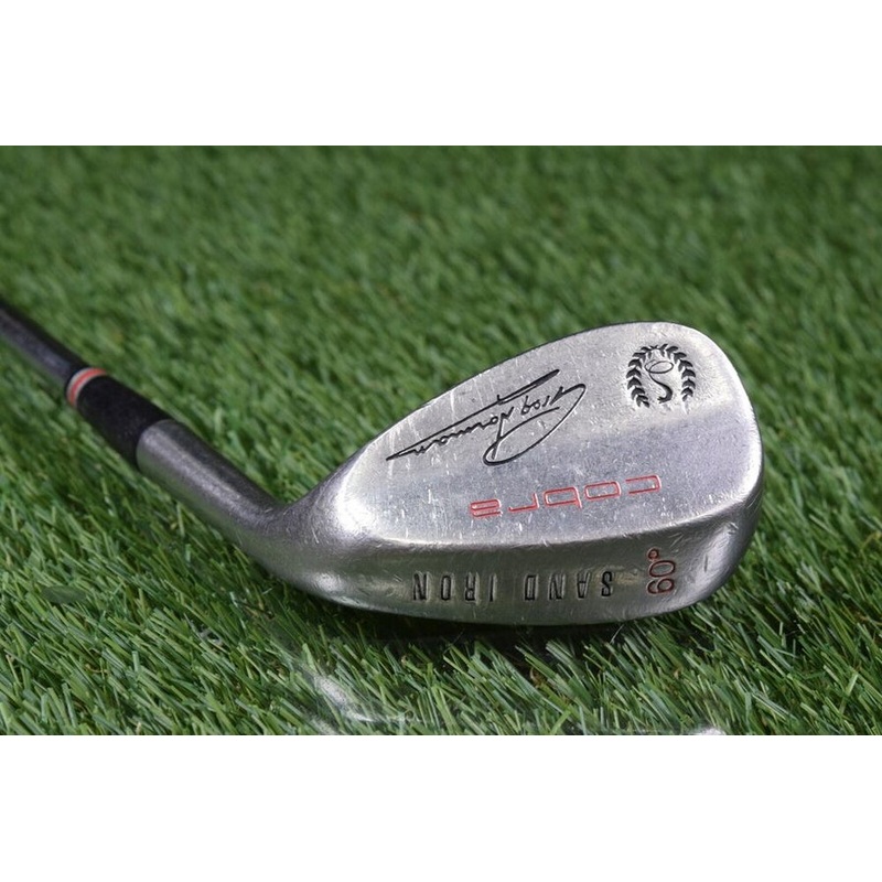 COBRA GREG NORMAN SAND IRON 60 LOB WEDGE W/ COBRA TLC SYSTEM FIRM FLEX SHAFT