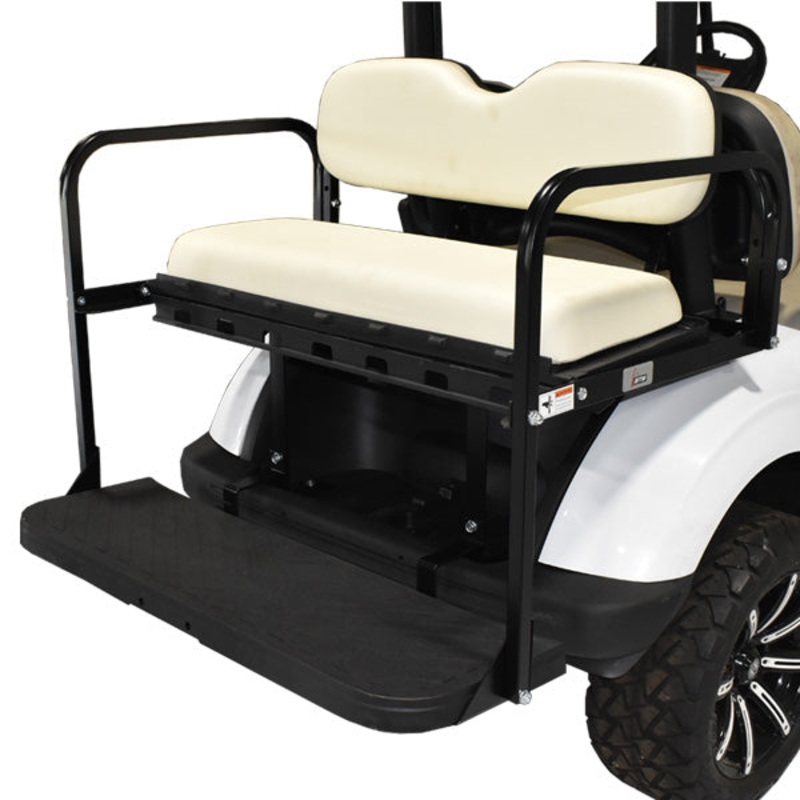 GTW MACH3 Rear Flip Seat for Yamaha Drive2 (2017-UP) – White PN# 01-222