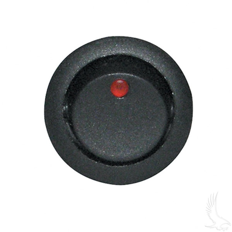 LED Indicator, SINGLE, Mini Toggle Switch 16 Amps PN# ACC-0069A