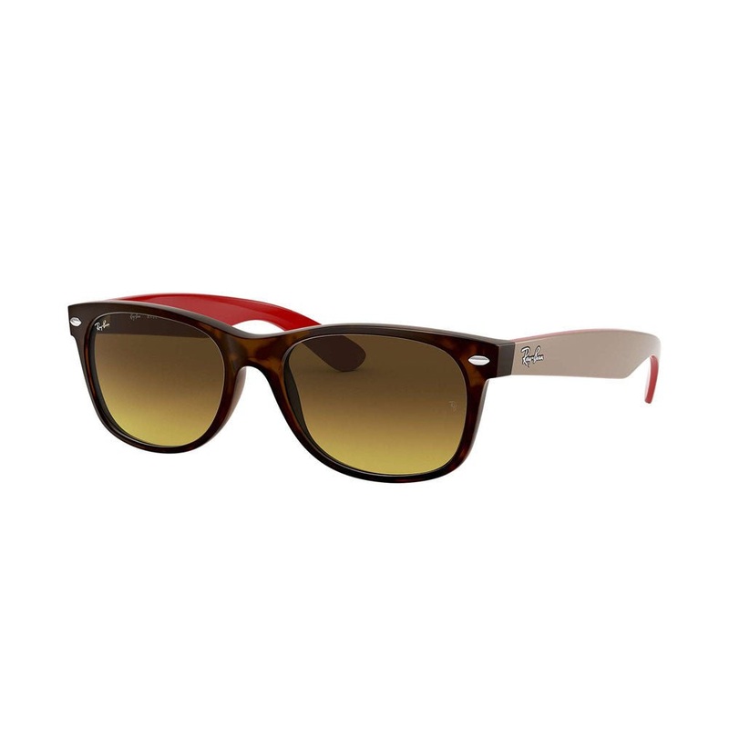 Ray-Ban New Wayfarer BiColor – Tortoise Grey Red/Brown Gradient
