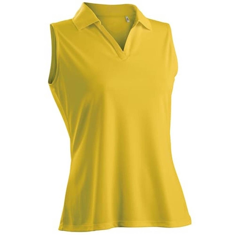 Nancy Lopez Luster Sleeveless Golf Polo – Plus Size
