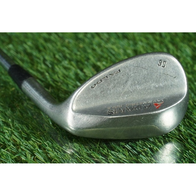 ADAMS FALDO SAND WEDGE ASYMMETRIC SOLE TRUE TEMPER DYNAMIC GOLD STIFF RH 56