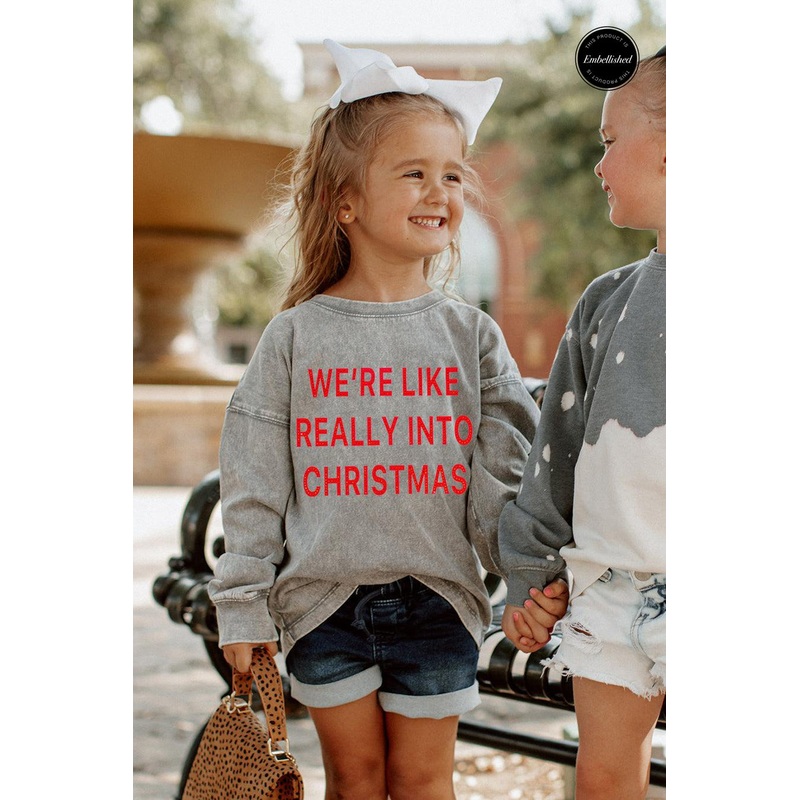SO INSo Into Christmas Embellished Pullover