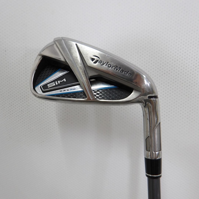 TaylorMade Iron Set SIM MAX Stiff TENSEI BLUE TM60 5 pieces
