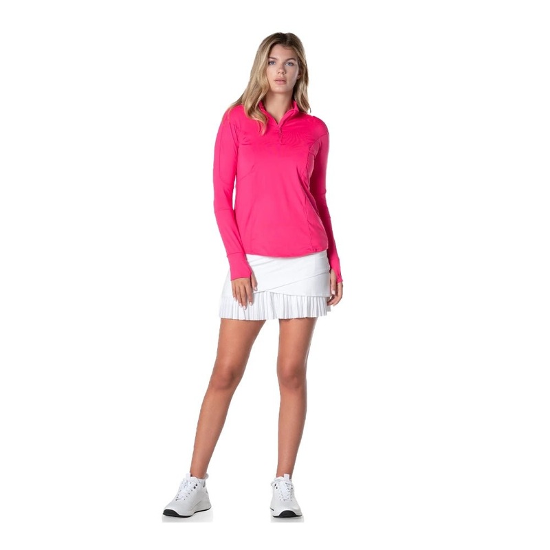 Lucky in Love Women’s 1/4 Zip Long Sleeve