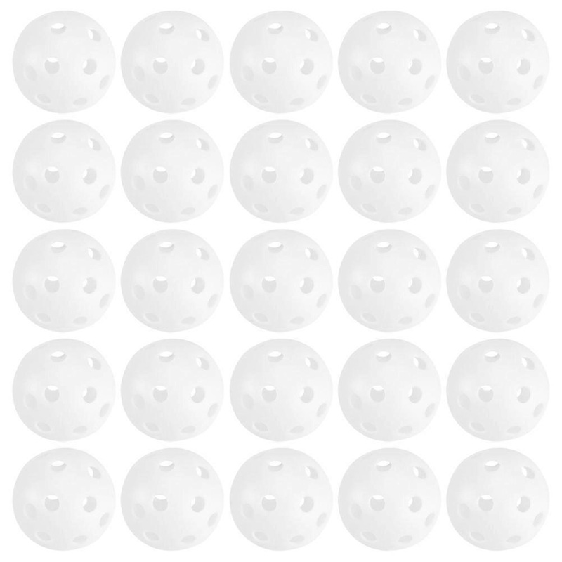 Practice Golf Balls Plastic Golf Training Balls for Practice 100Pcs Indoor Outdoor Use