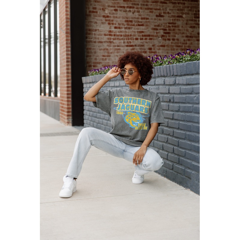 SOUTHERN JAGUARS Keep The Lead Oversized Tee