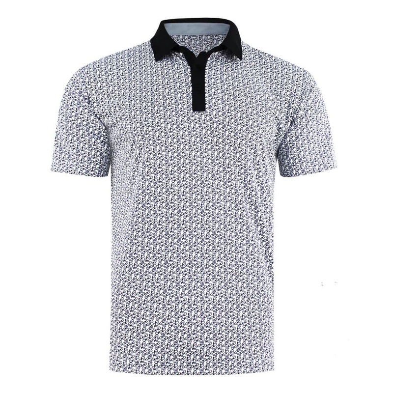 Swannies Davison Polo|Black White|Small|Medium|Large|X-Large|XX-Large|XXX-Large