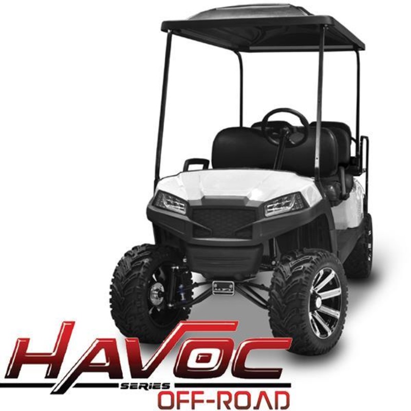 Yamaha G29/Drive HAVOC Off-Road Front Cowl Kit in White (Years 2007-2016) PN# 05-049CO