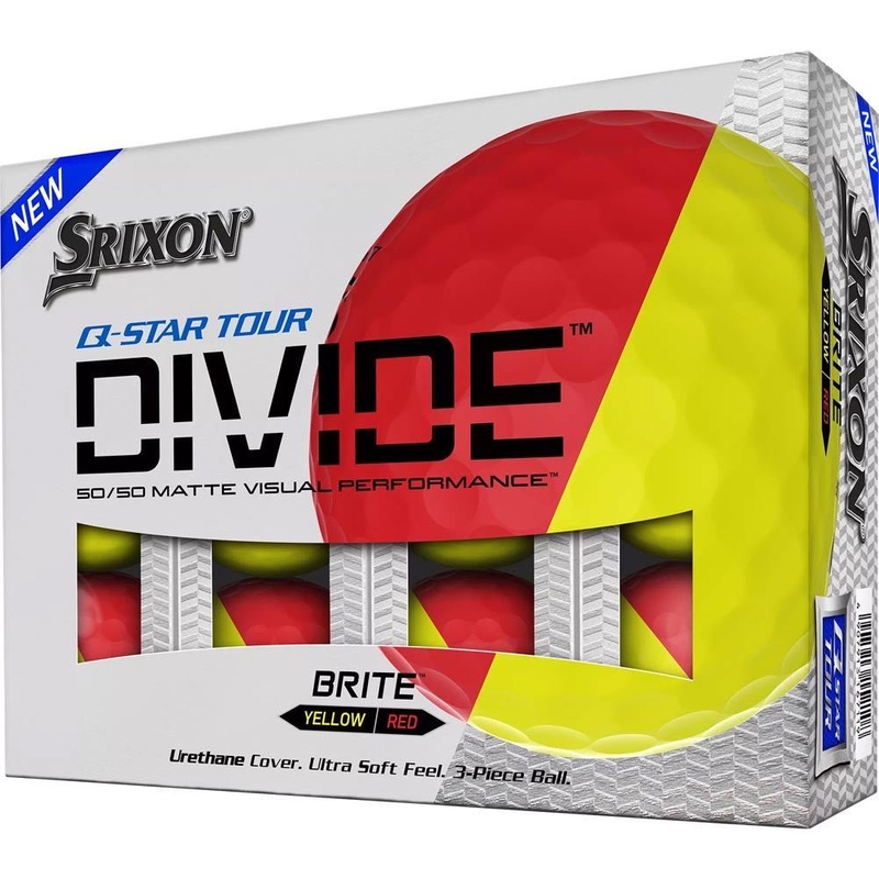 Srixon Q-Star Tour Golf Balls – Divide Red