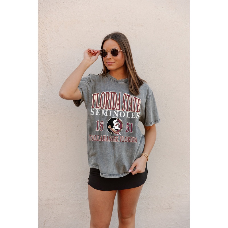 FLORIDA STATE SEMINOLES Dynasty Oversized Crewneck Tee