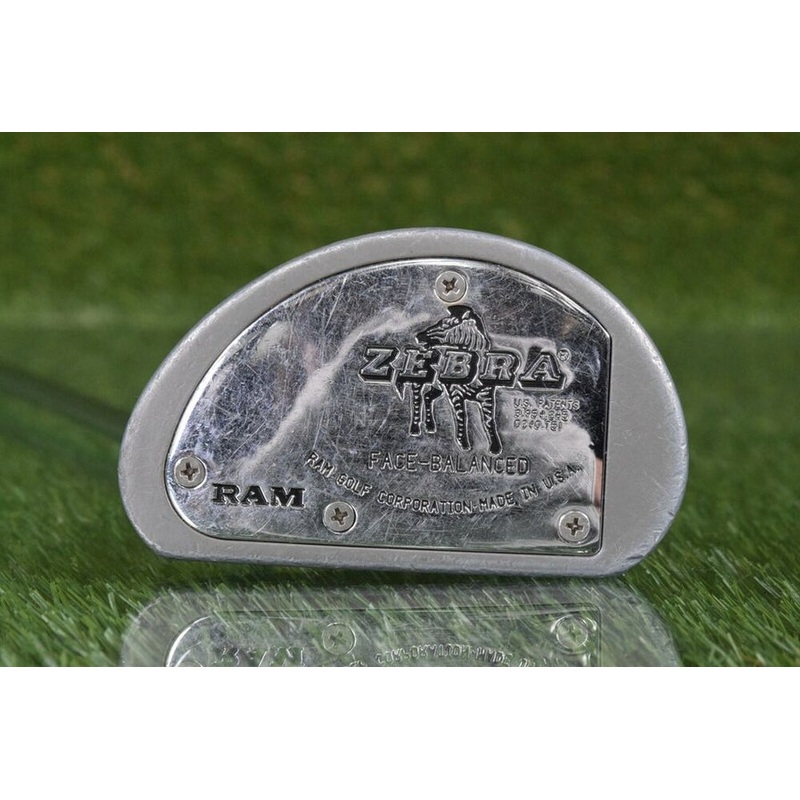 RAM ZEBRA FACE BALANCED 35 MALLET PUTTER W/ GOLF PRIDE GRIP ~ L@@K!!