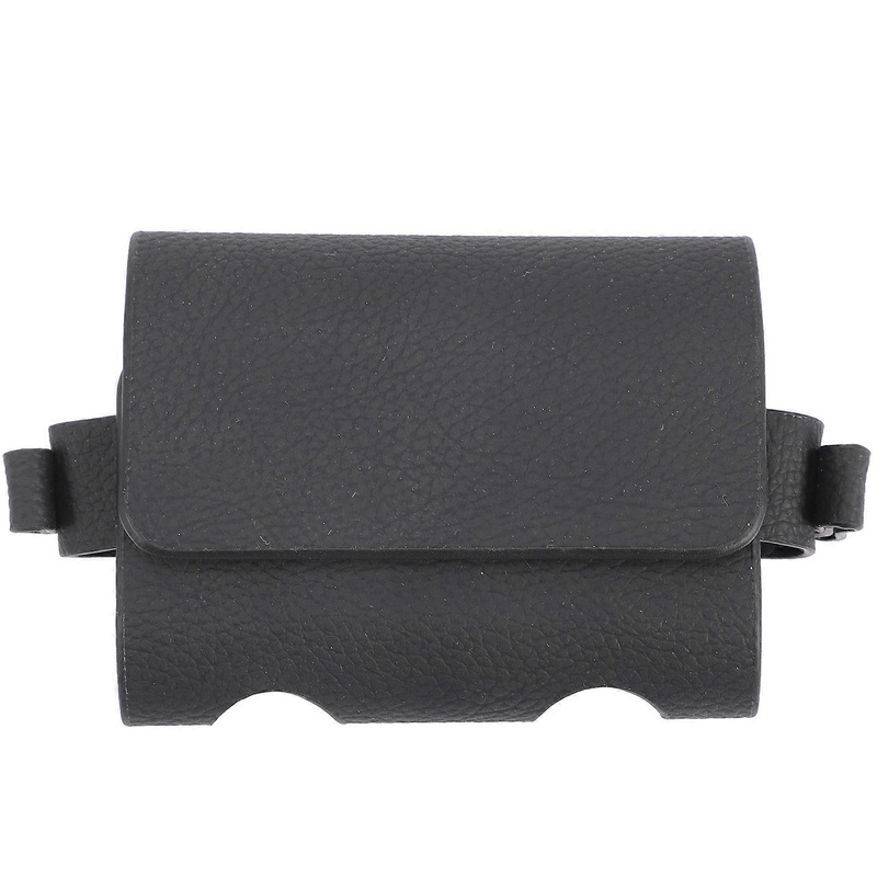 Wear-Resistant Golfs Tee Holder Practical Design Rectangular Leather Golf Ball Bag Outdoor Sports 13x8cm 1Pcs