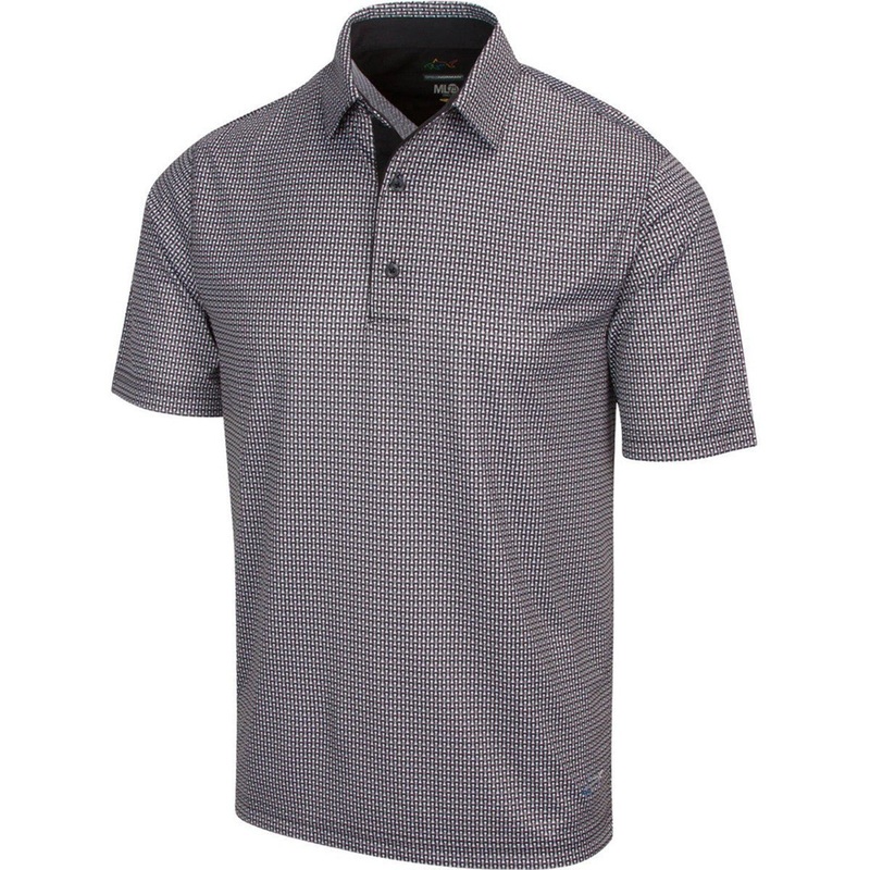 Greg Norman ML75 Microlux 2Below Tee Print Polo