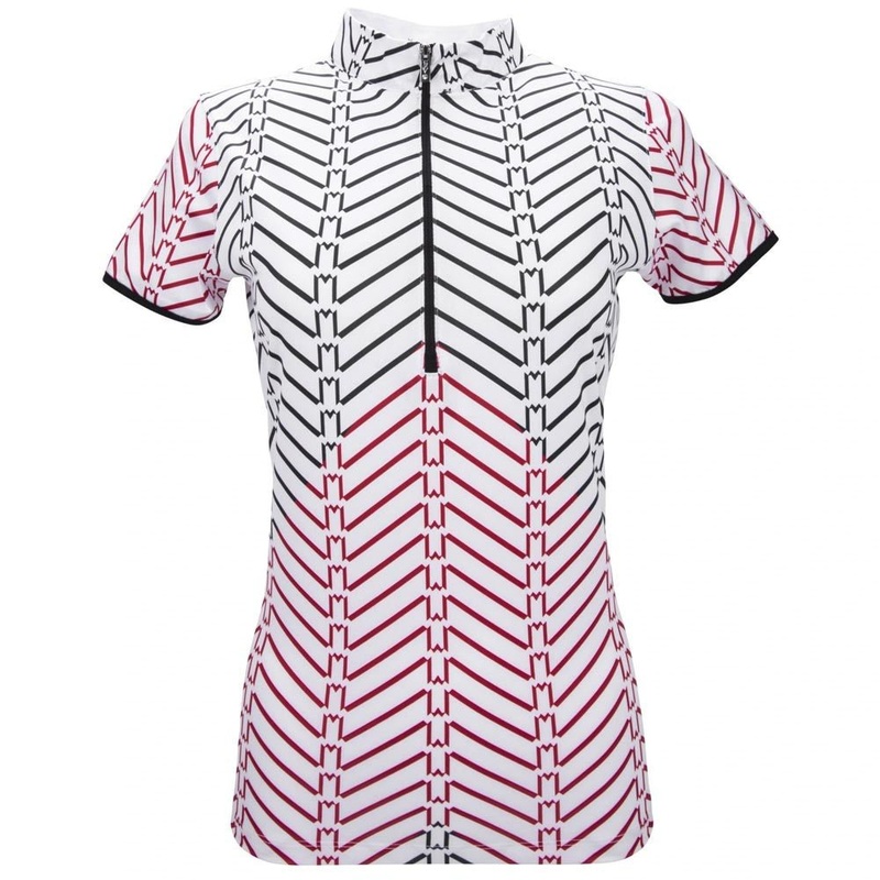 Nancy Lopez Zing Polo|Cherry|X-Small|Small|Medium|Large|X-Large|XX-Large