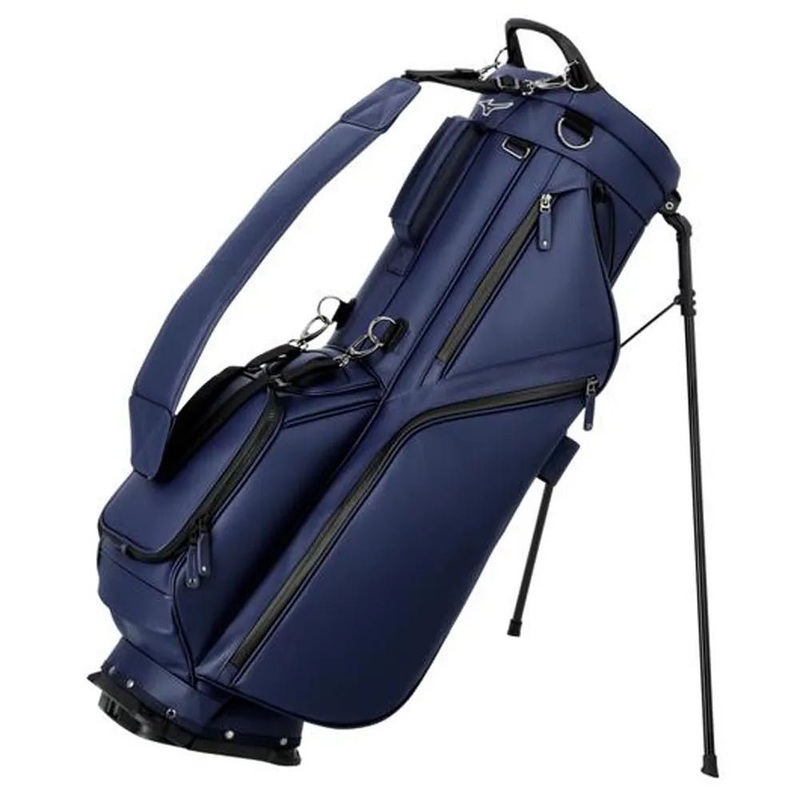 Mizuno Pro Stand Bag – 2025|Navy|Black|Grey