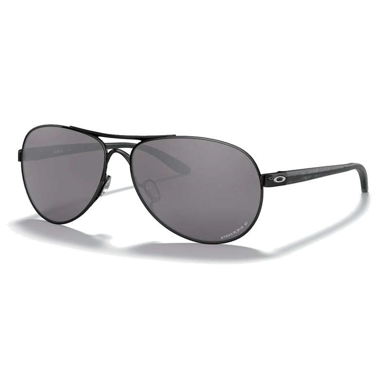 Oakley Women’s Feedback Sunglasses – Polished Black/Prizm Black Polarized