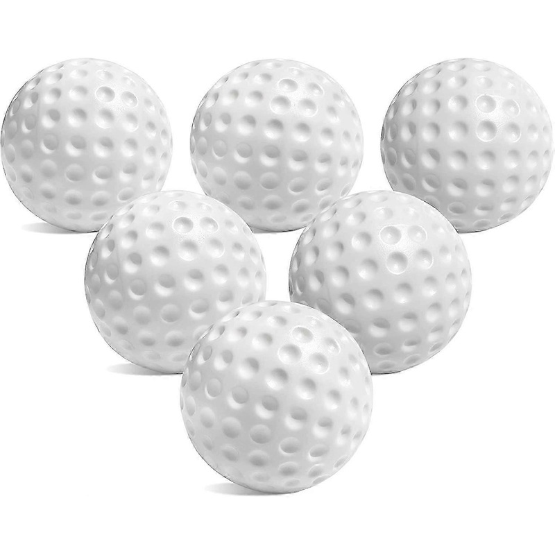 Toddler & Toddler Replacement Golf Balls – For Little Tikes Golf Sets – 6 Pack | Oversized Plastic Golf Balls for Beginners