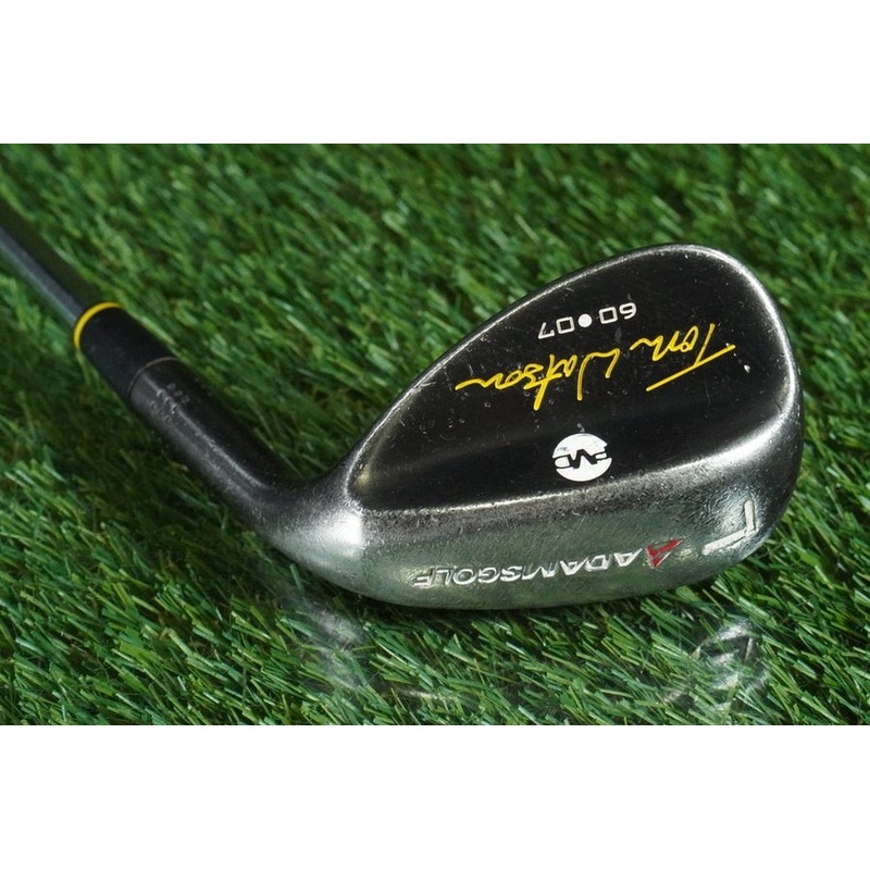 ADAMS GOLF TOM WATSON PVD LOB WEDGE L PERFORMANCE LITE WEDGE FLEX RH 60 7