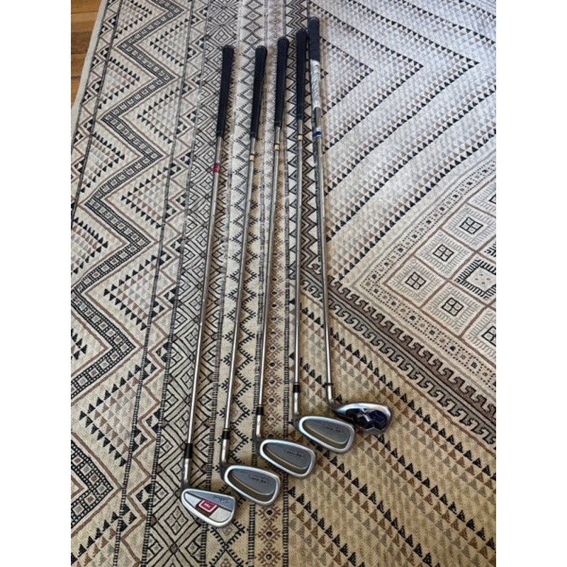 Assorted Golf Clubs Used