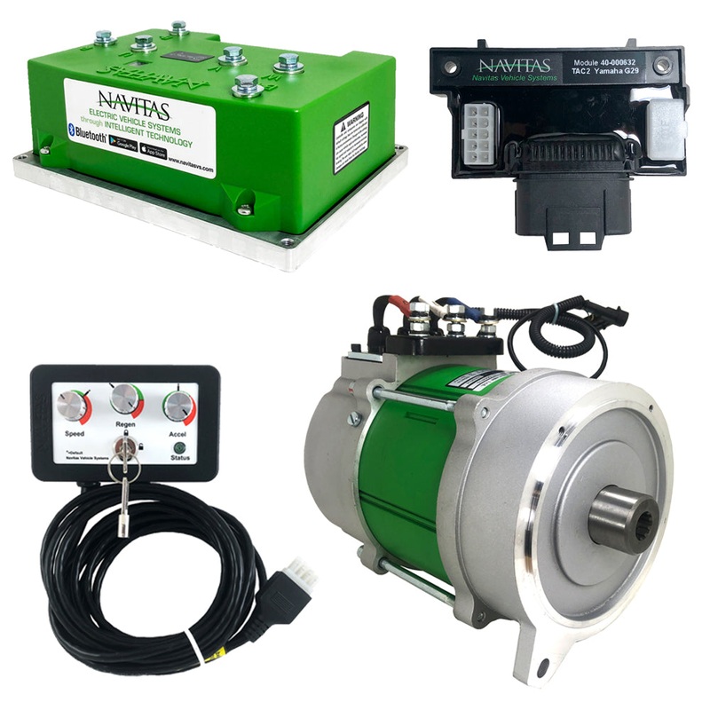 Yamaha G22/G29/Drive2 600A 4KW Navitas DC to AC Conversion Kit with On-the-Fly Programmer PN# 25-091