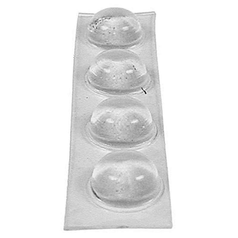 BUMPERS,CLEAR FOR WINDSHIELDS PN# 9708