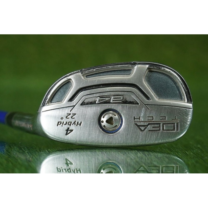 ADAMSGOLF IDEA TECH A4 4 HYBRID MITSUBISHI RAYON JAVLN FX H80 STIFF FLEX 22 RH