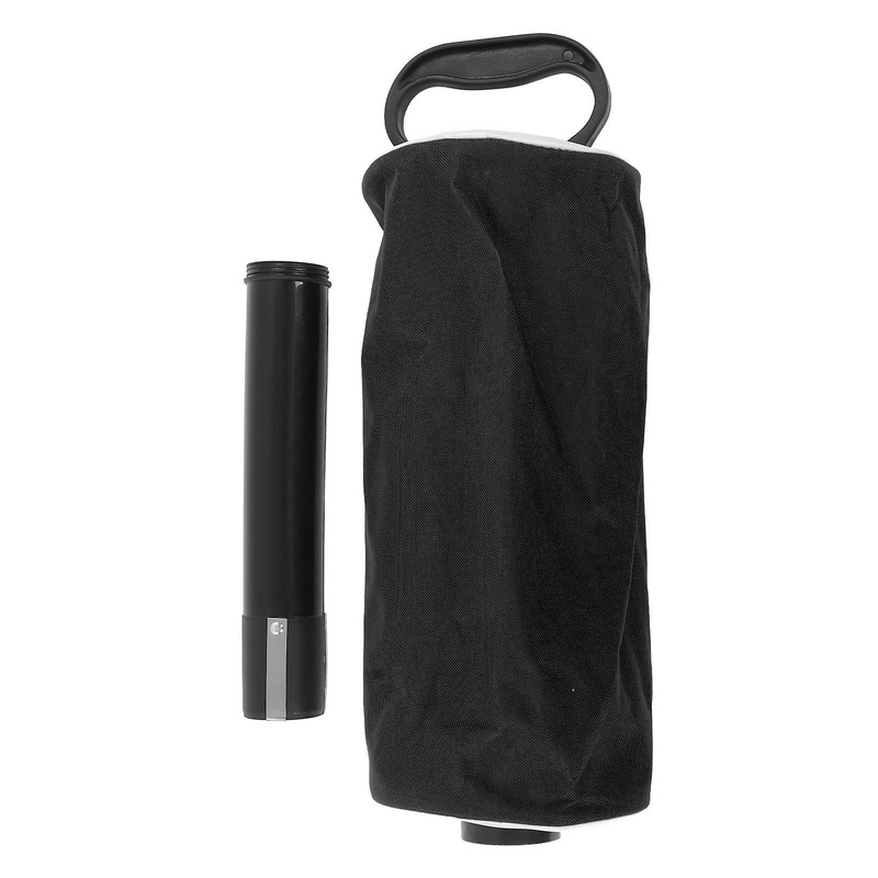 Golf Balls Pickup Bag, Ball Retriever, Detachable, Rubber Handle, Ball Holder, Outdoor
