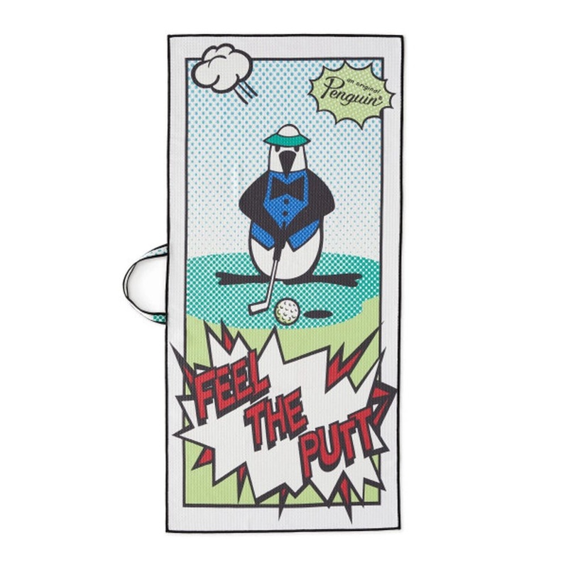 Original Penguin Feel The Putt Waffle Towel