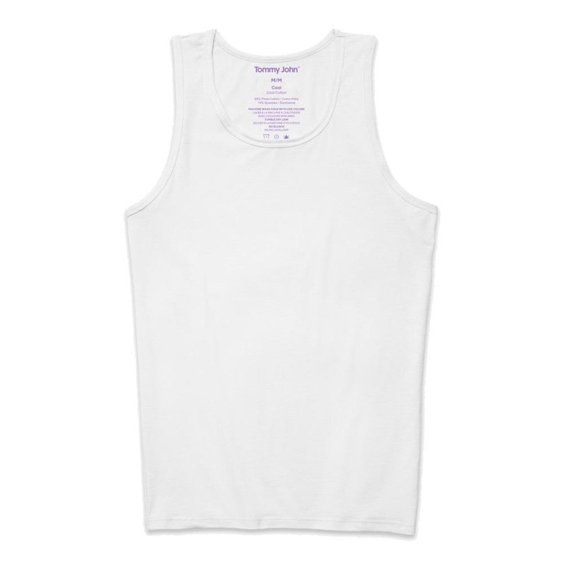 Tommy John Cool Cotton Tank Top Undershirt