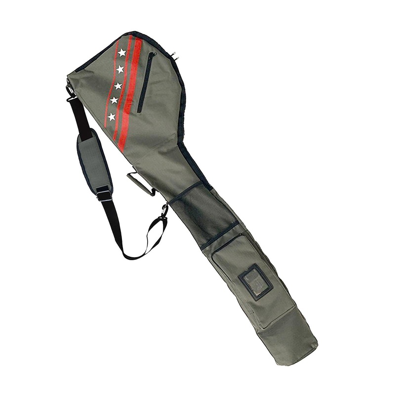 Golf Carry Caddy Club Case Bag 7-10 Clubs Carry Travel Bag Lightweight Green