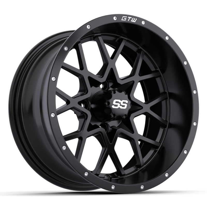 14 GTW Vortex Matte Black Wheel PN# 19-229