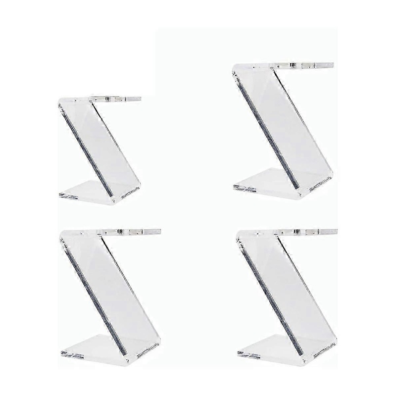 Acrylic Baseball Tennis Ball Display Frame with 4-Piece Ball Holder for Balls Base Display