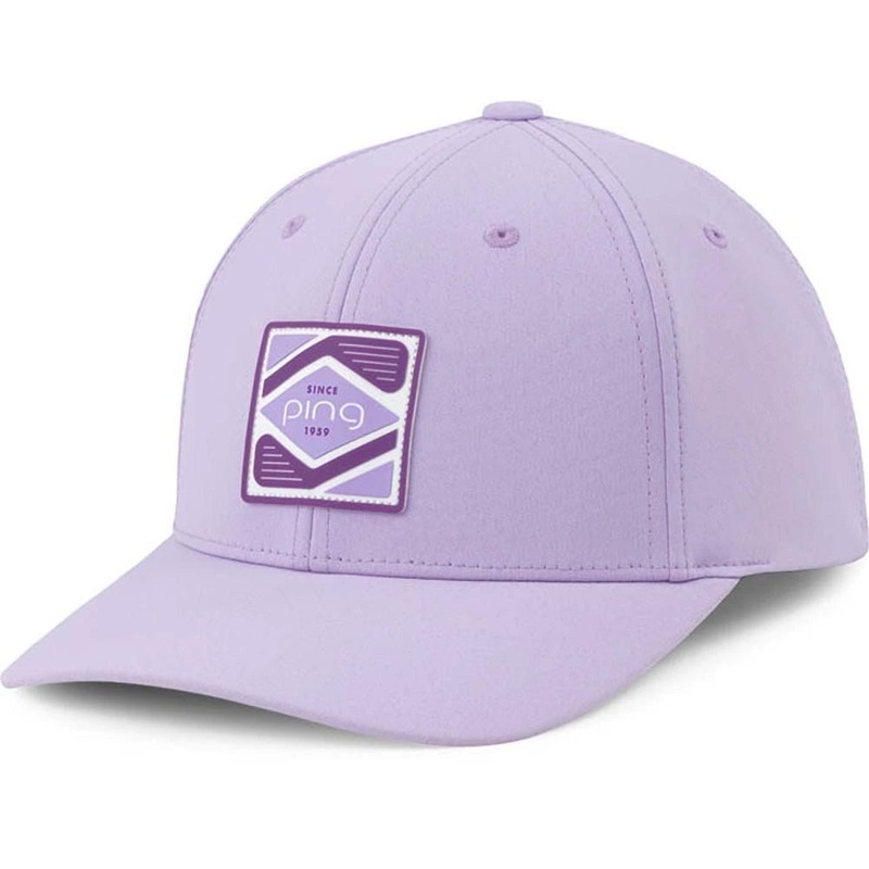 Ping Women’s Sticks Golf Hat|White|Lavender
