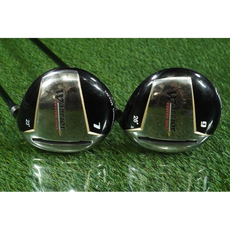 WARRIOR CUSTOM GOLF WOODS SET 7W,9W TRUE LAUNCH CUSTOM FIT FLEX RH 23,26