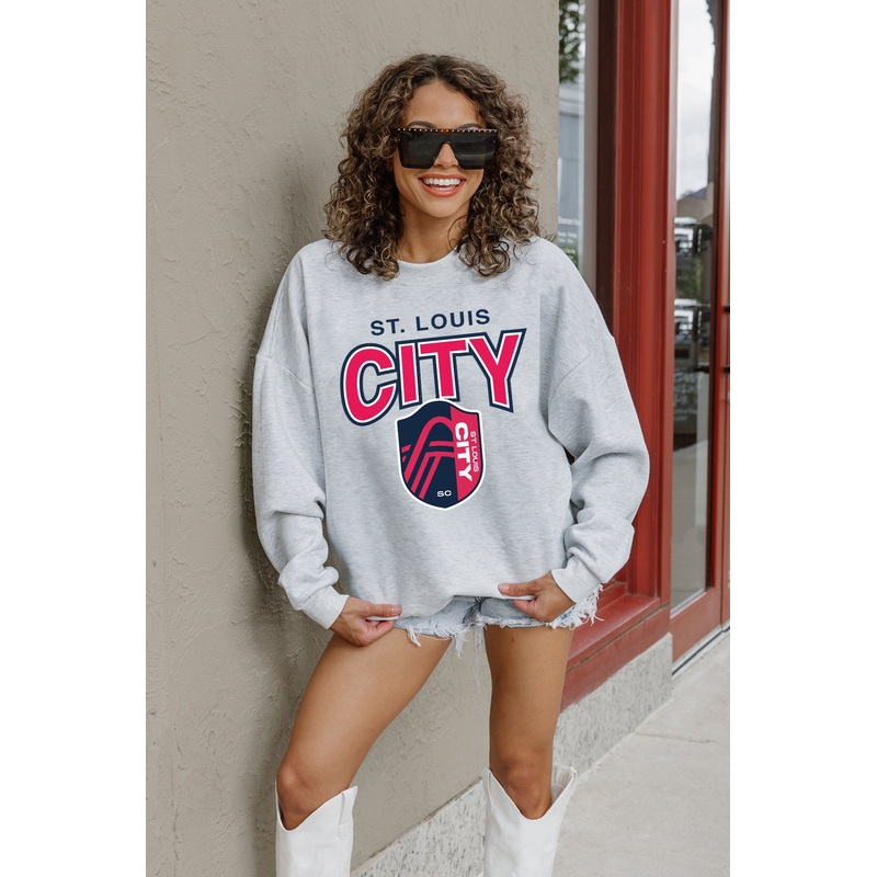 ST. LOUIS CITY SC Pitch Pride Fleece Crewneck Pullover