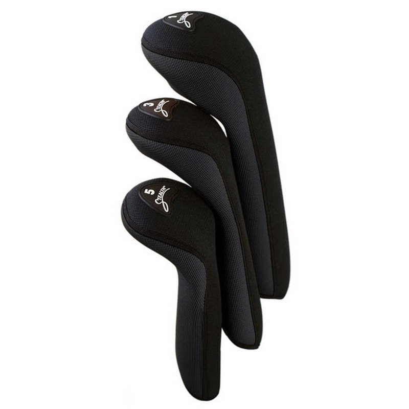Stealth Golf Club Head Covers – Black